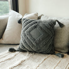 Load image into Gallery viewer, Spiral Diamond Tufted Cushion
