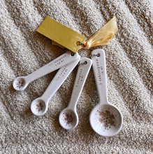 Load image into Gallery viewer, Decorative Ceramic Measuring Spoons
